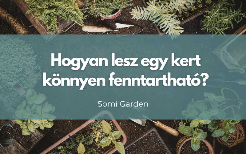 Hogyan lesz egy kert könnyen fenntartható?